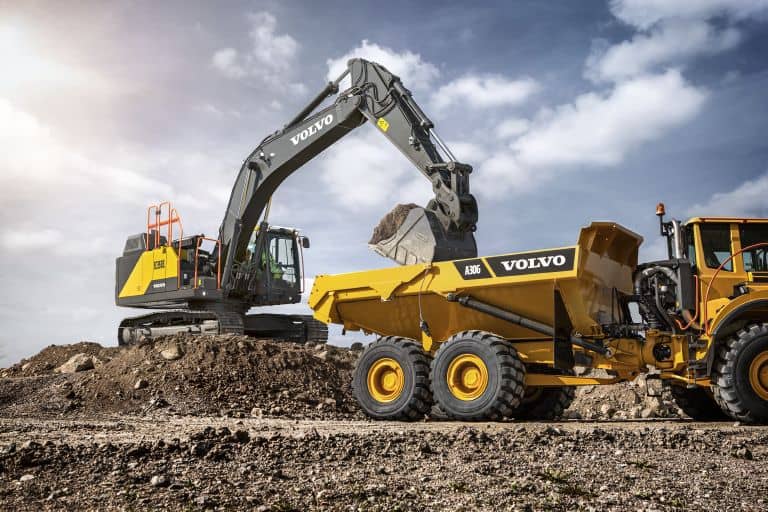 Financing solutions for Volvo heavy equipment