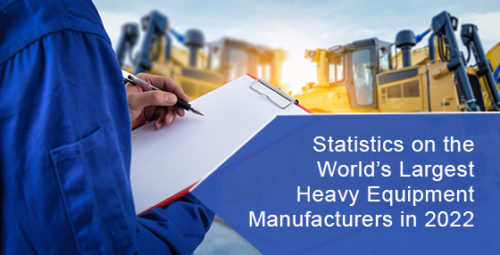 Statistics on the world’s largest heavy equipment manufacturers in 2022
