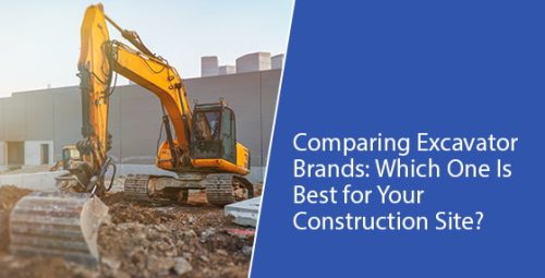 Comparing excavator brands: Which one is best for your construction site?